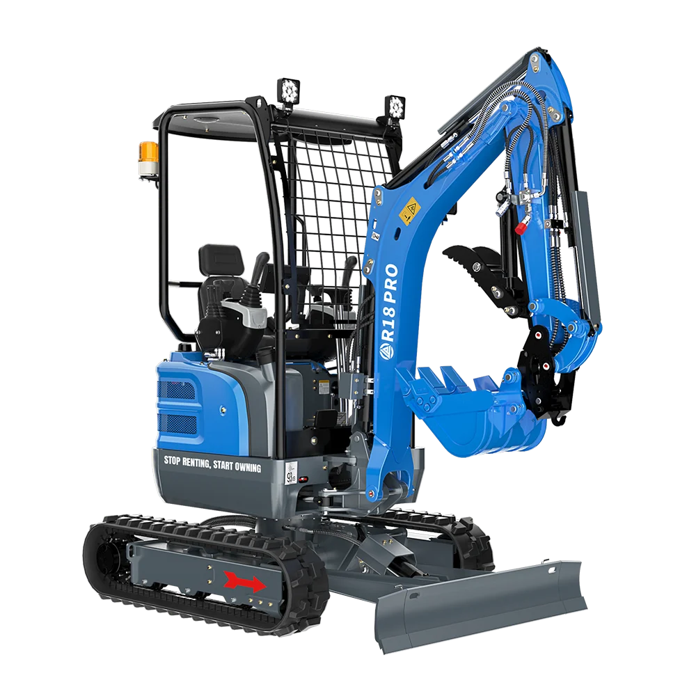 R18 mini excavator · Kubota
