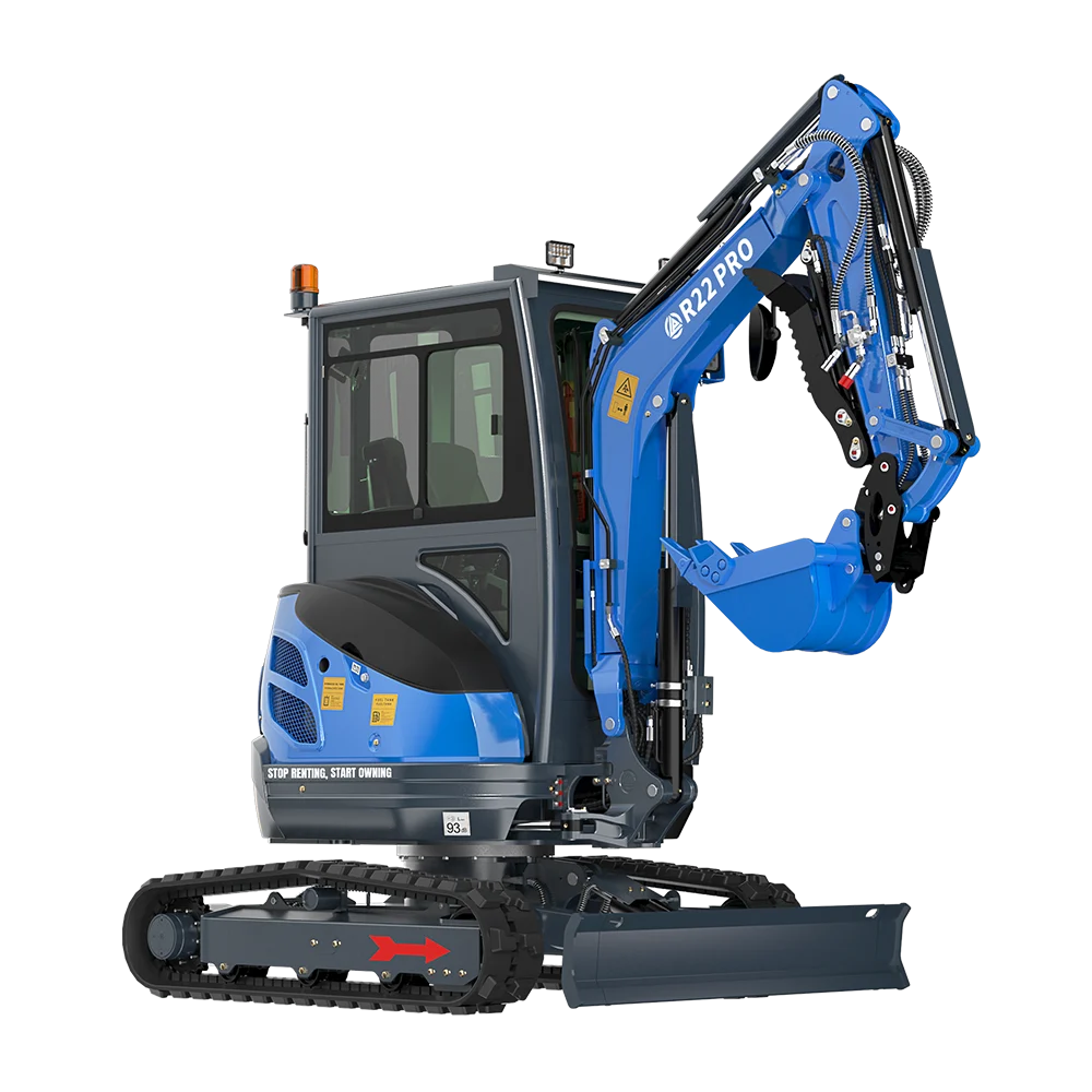 R22 mini excavator · Kubota